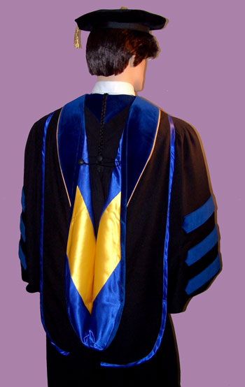 phd gown and hood