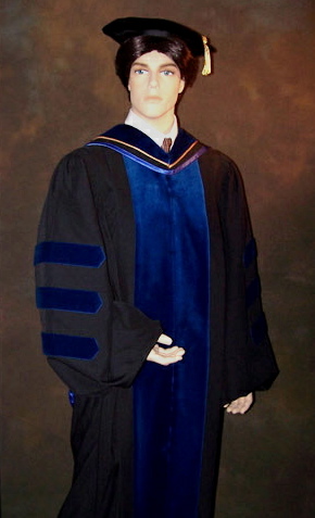 deluxe doctoral gowns for phd